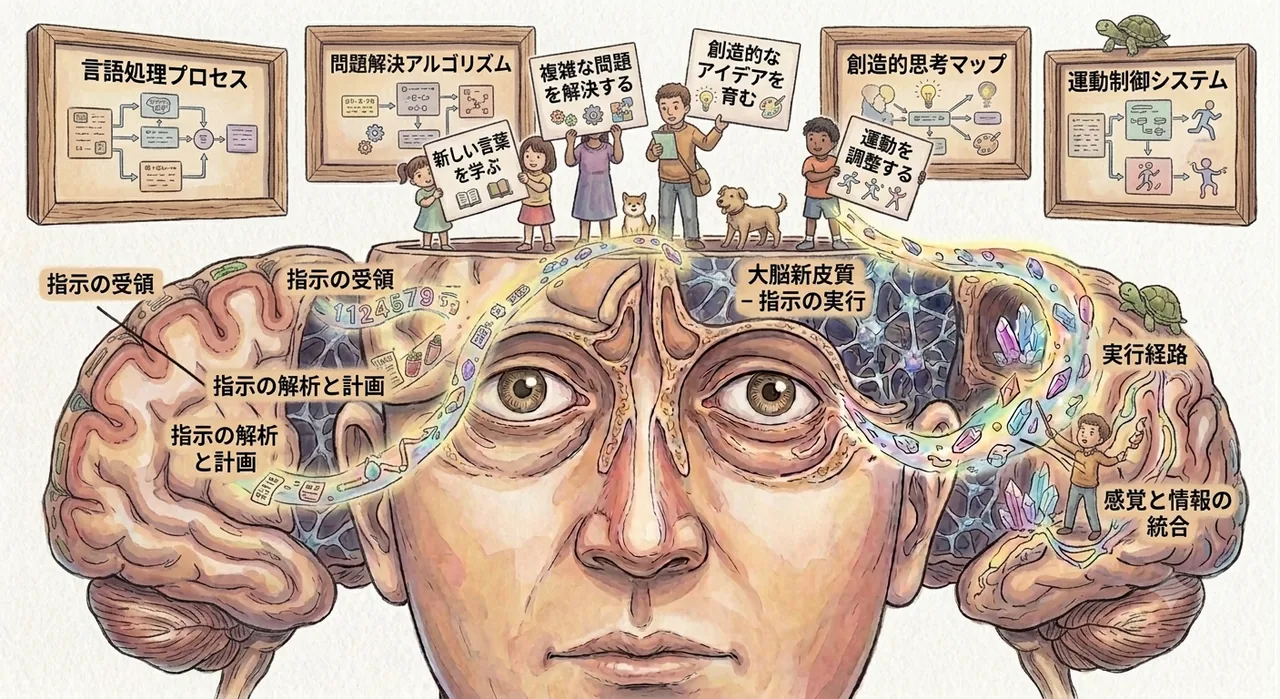 脳への指示