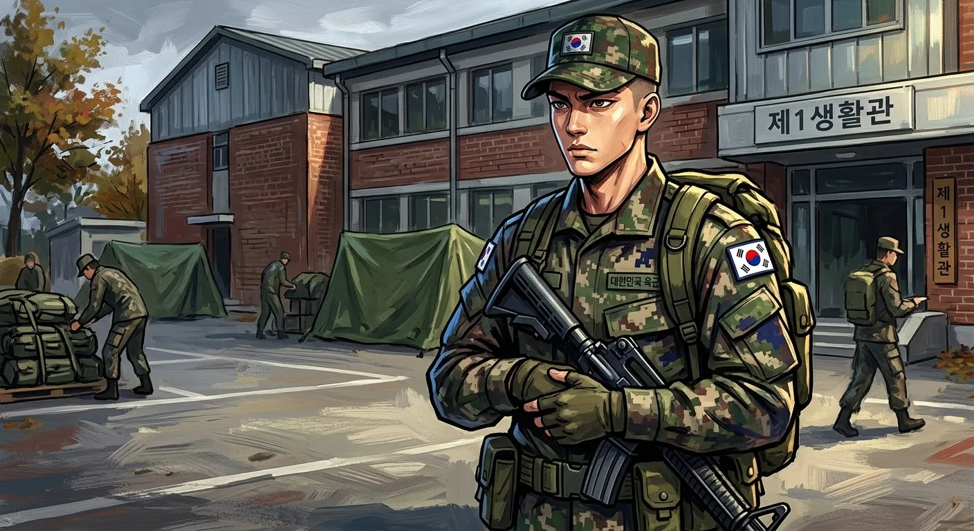韓国の男はよく軍隊のことを話す