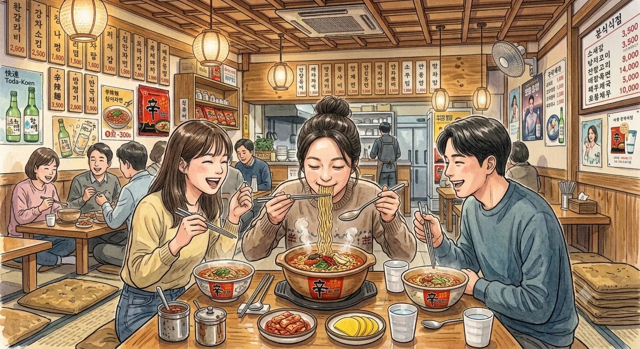 日本での意外な出会い―韓国人